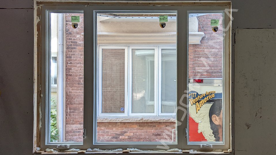 100 inch large casement window for a bright main-floor bedroom