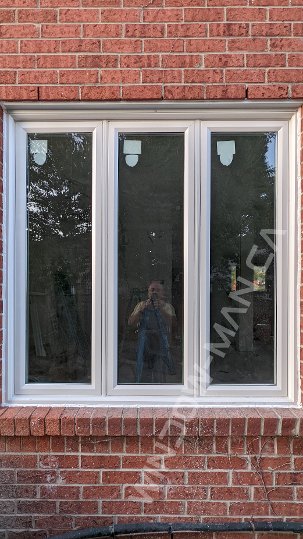 72 x 72 casement window for a bright family room