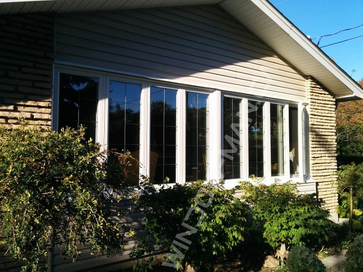 big windows for living room - outside view