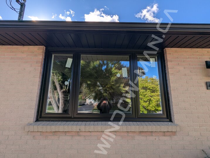 black window living room​ - closed