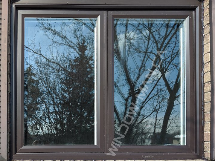 brown upvc window – 60x48 casement window for modern bedrooms