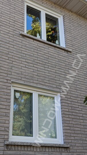 master bedroom window - outside view