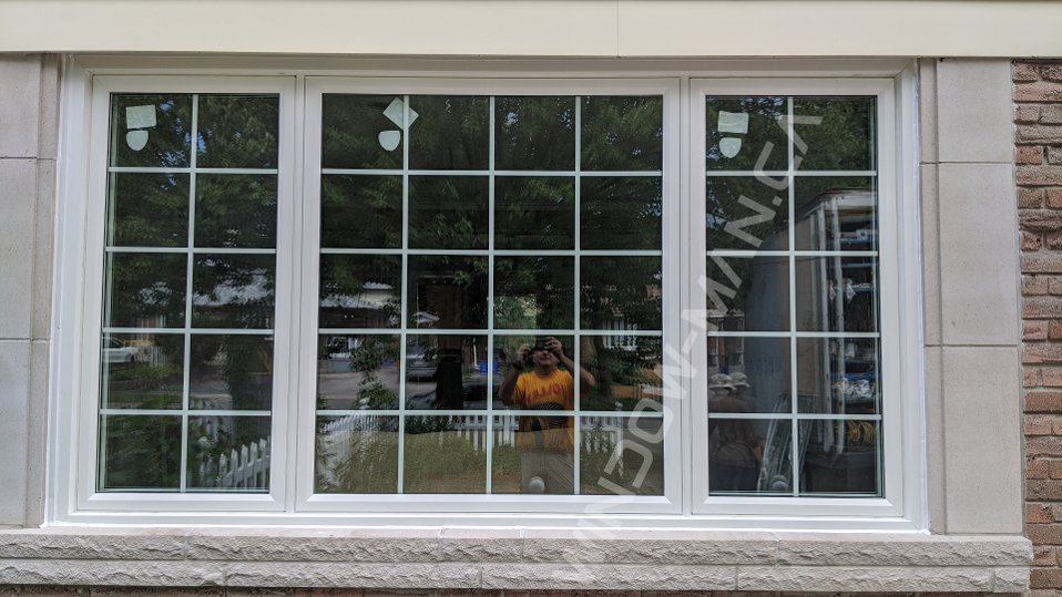 modern window grill design - closed