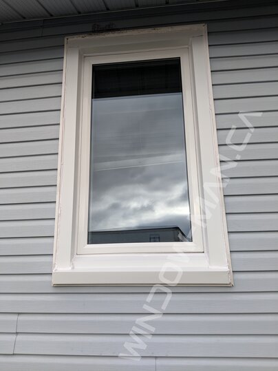 small bathroom window - closed